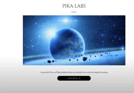 Pika ai нейросеть