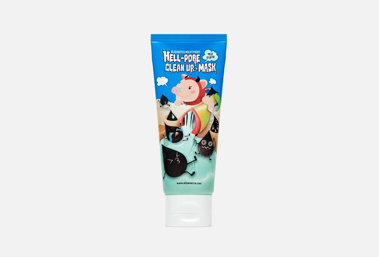 Hell Pore clean up Mask. Маска-пленка Elizavecca Hell-Pore. Elizavecca Hell-Pore clean up Mask. Маска-плёнка для глубокого очищения пор от всех загрязнений Elizavecca. Elizavecca milky piggy hell pore clean up