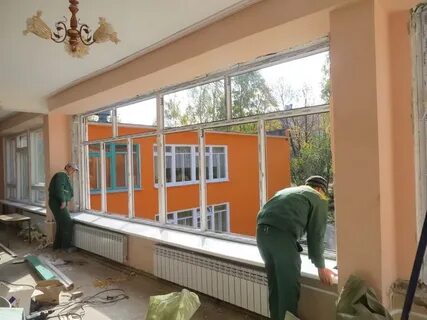 Установка бу окон