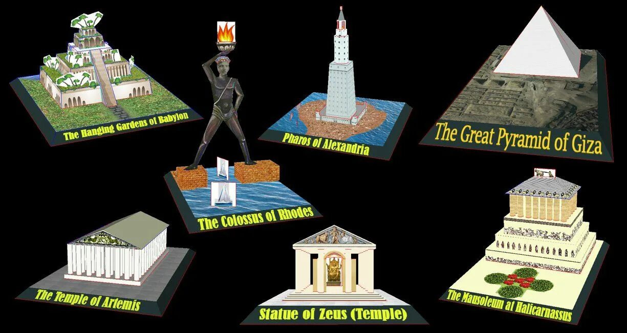 Семь чудес своими руками. Поделка макет. Рисунок на тему семь чудес света. Поделка семь чудес света. Висячие сады семирамиды макет.