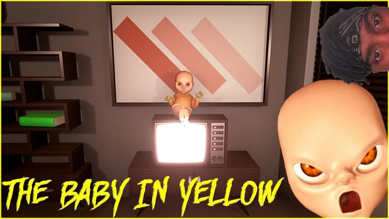 Симулятор the Baby in Yellow. Младенец в желтом хоррор игра. Baby in Yellow из игры.