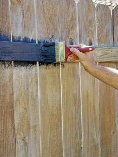 Painting the fence