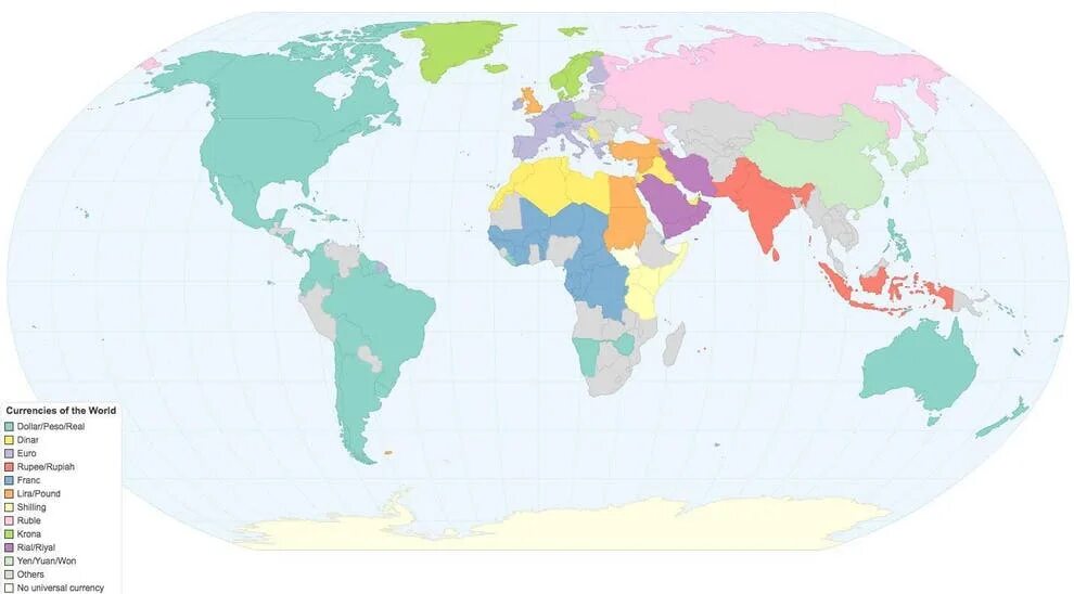 World currencies. Currency Map. Names of World currency. Countries and their currencies.