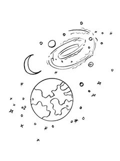 Планеты черно белые картинки