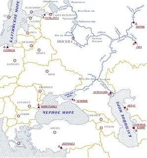 Судоходные реки северного полушария