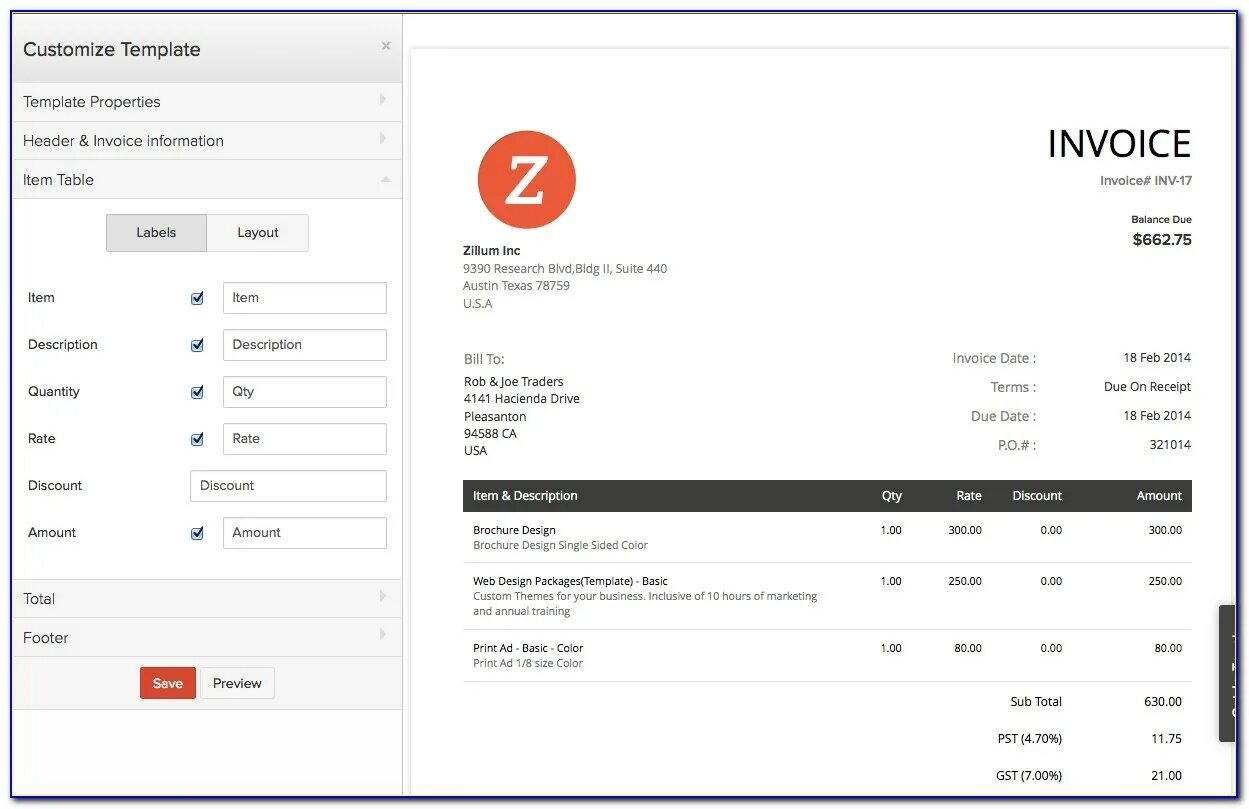 Invoice price. Information invoice. инвойс item. invoice header:***. zoho invoice.