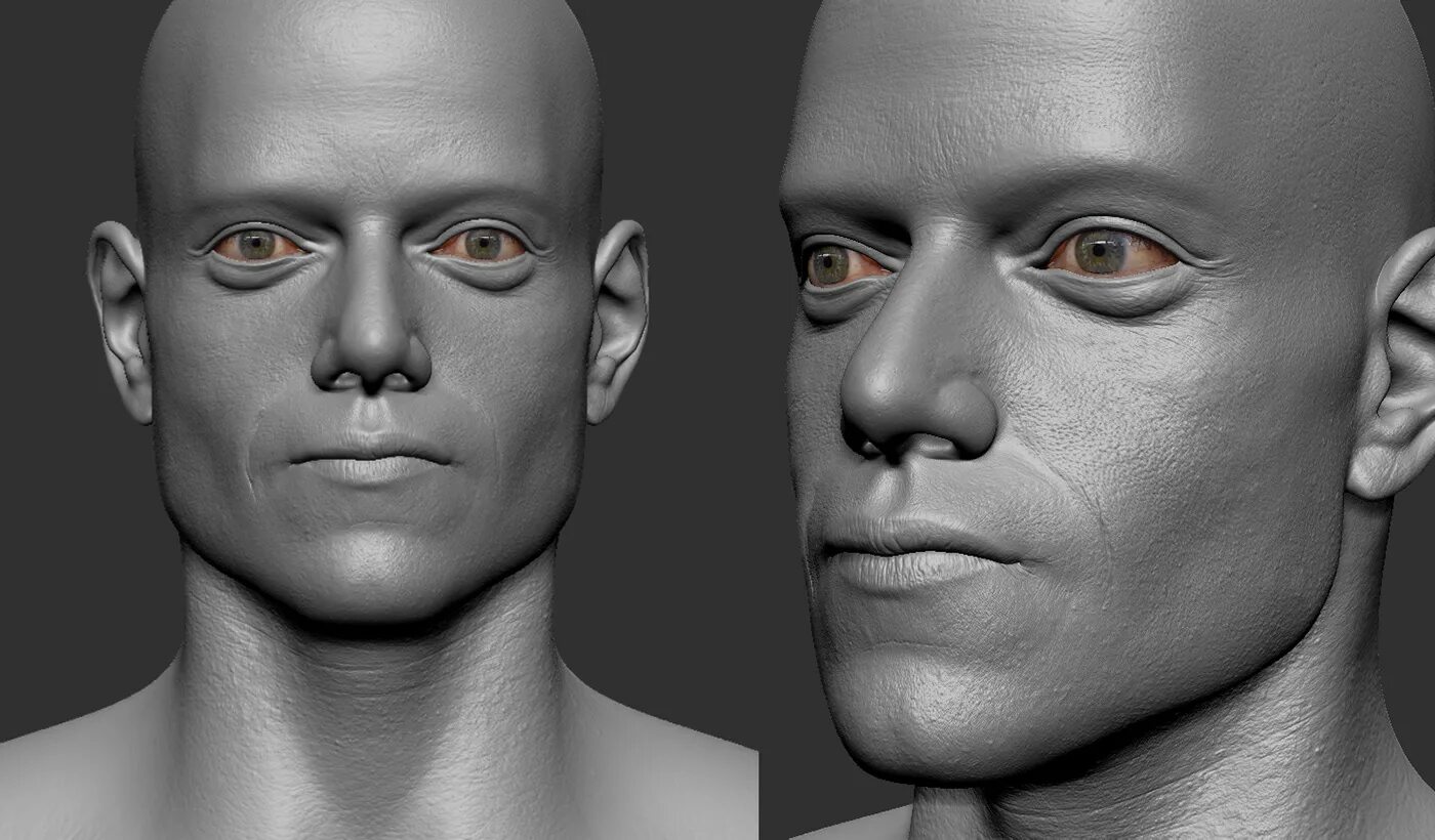 Create realistic character. Реалистичный персонаж. реалистичные 3d персонажи. realistic character modeling for game in maya and zbrush. gray likeness.