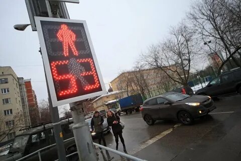 Новый светофор в гомеле