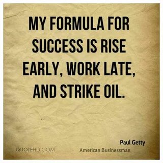 Early work