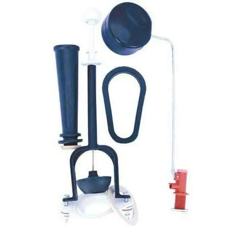 Арматура для сливных бачков унитазов советского. 1 шток рбм. 1, с боковым шаровым клапаном 4389986. Арматура для бачка унитаза старого образца. Арматура для бачка унитаза старого образца.