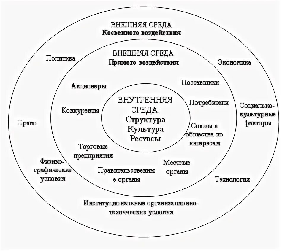 Виды условий жизни