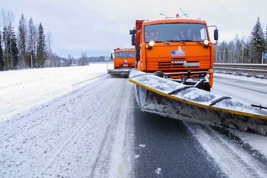 Снегоочистка автомобильных дорог. Уборка снега. Содержание автомобильных дорог. Очистка дорог. Дорога очищения