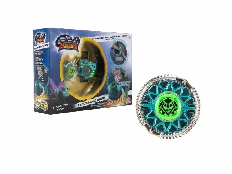 Волчок Infinity Nado Glare Aspis Крэк 36066 купить по цене 1999 ₽ в интернет-маг