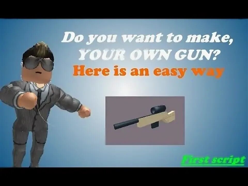 Gear Gun Roblox ID. Easy here