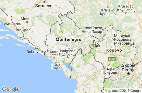 В какой стране находится черногория