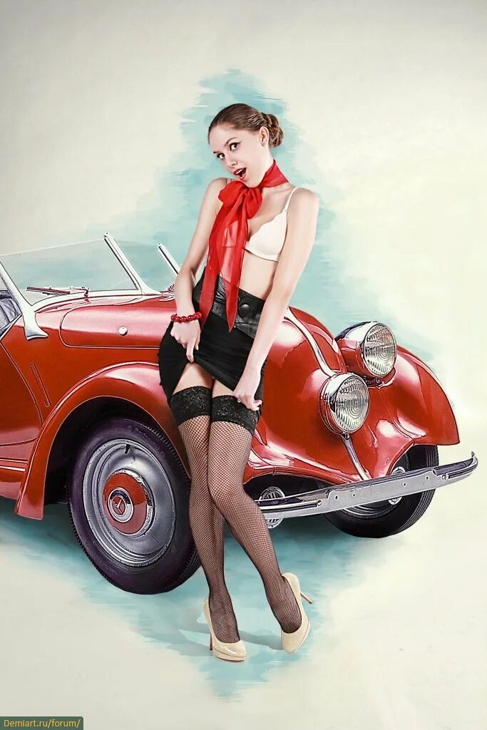 Регистрация pin up вин приложение pin up. Девушки и ретро автомобили. пин ап девушки. современный pin up.
