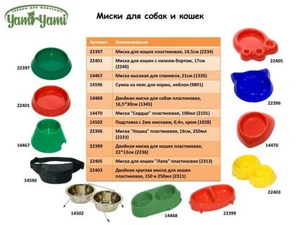 Размер миски