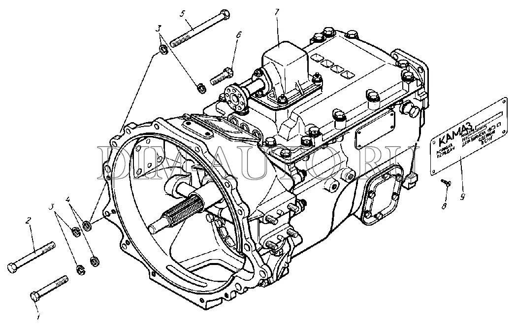 Камаз коробка устройство. Болт крепления КПП КАМАЗ 5320. Болт крепления КПП КАМАЗ 4310. Болт крепления КПП КАМАЗ 43118. Болт крепления КПП КАМАЗ ZF.