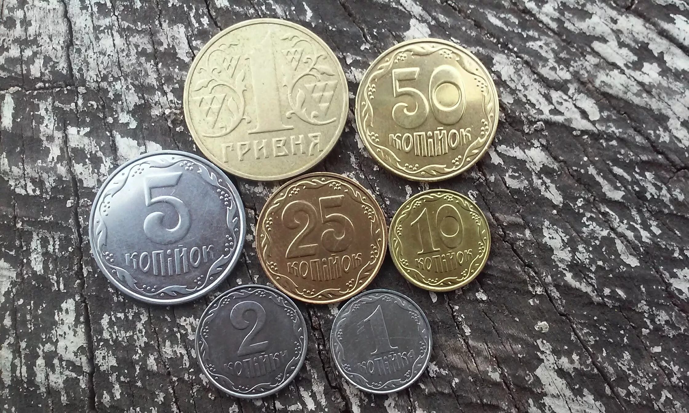 Металлические деньги. Украинские монеты. Разменная монета. Украинские деньги мелочь. 1 копейка гривен в рублях