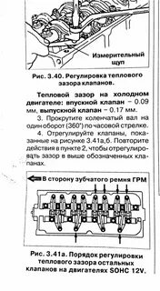 Какой зазор должен быть на клапанах