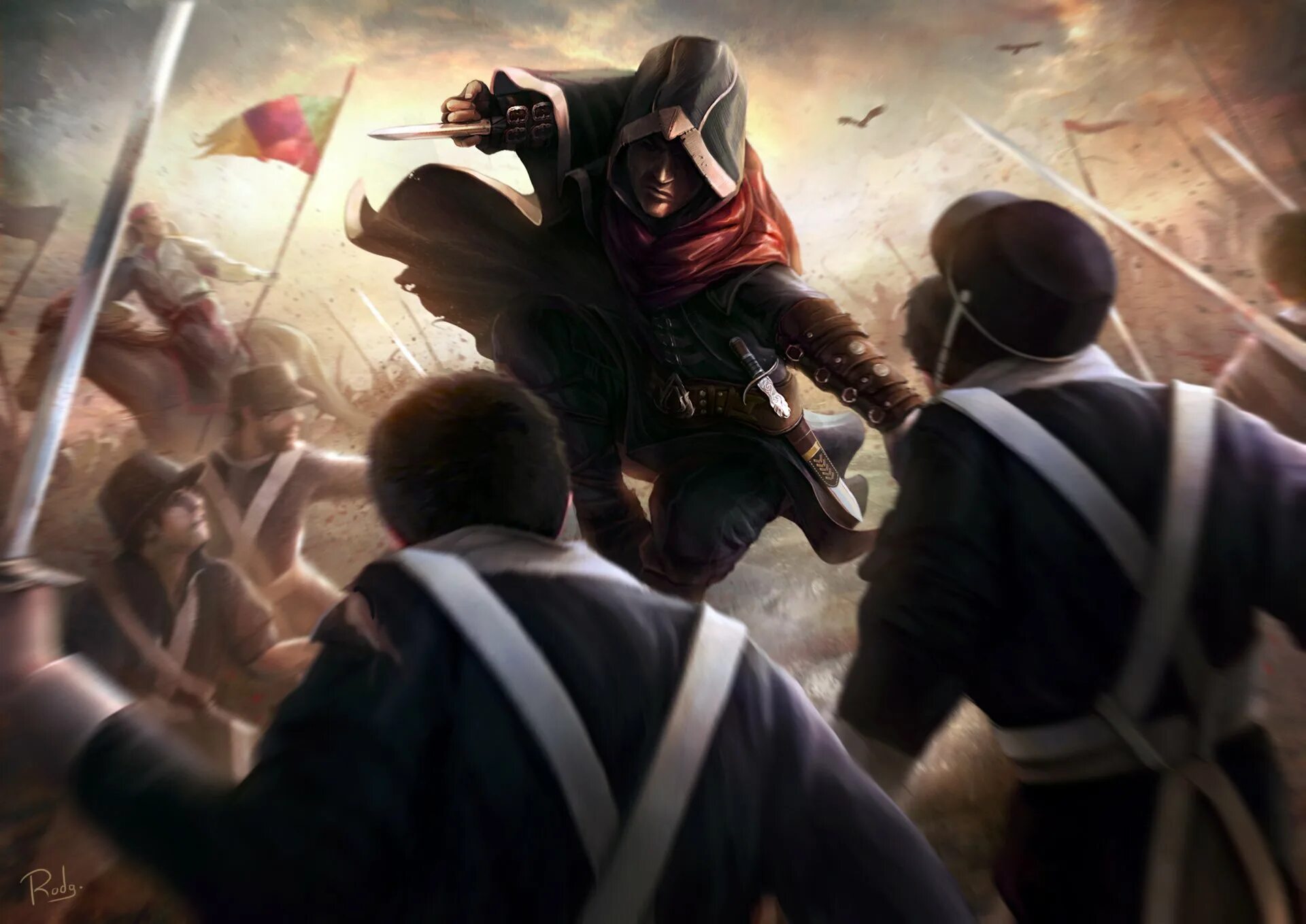 Бой ассасин крид. Assassins Creed 1 солдаты. Войны в Assassins Creed 1. Ассасин битва миров воин. Ассасин битва миров воин арт.