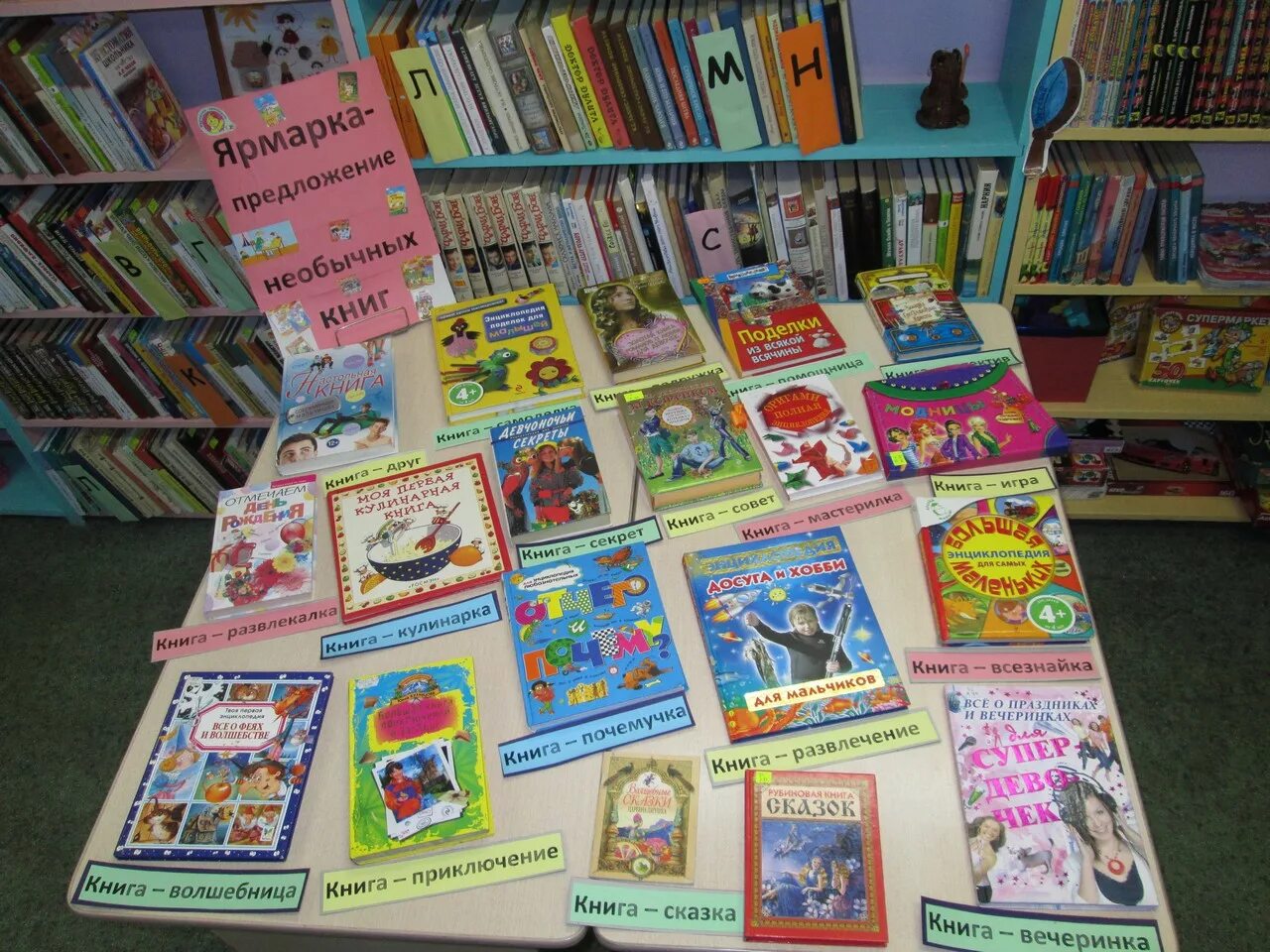 Книги для детей выставка в библиотеке