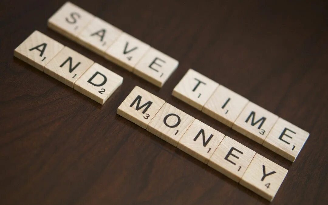 I often money. Save money. Save time. Save your time and money. Save time is money.