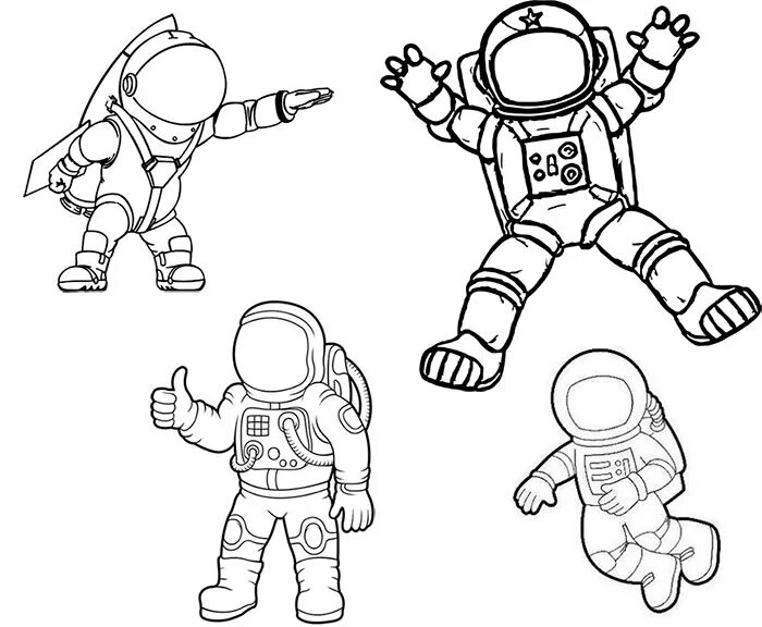Космонавт рисунок для детей. Космонавт раскраска. Космонавт раскраска для малышей. Космонавт для раскрашивания для детей. Оформление ко дню космонавтики шаблоны