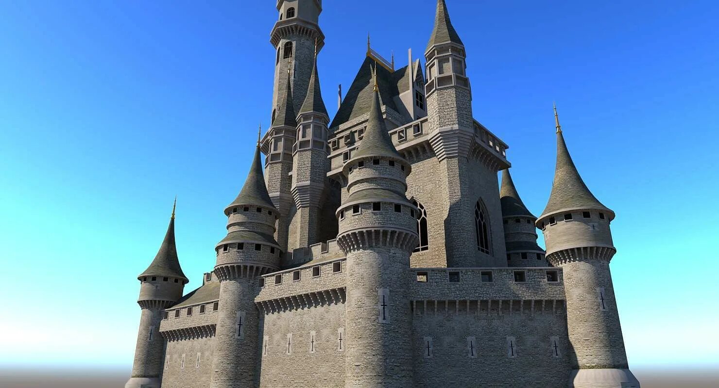Замок 3 д. Замок в 3d Max. Королевский замок 3д. Средневековый замок 3в модель. Замок 3в4д.