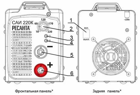 Подключение ресанта 220