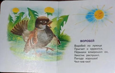 Стихотворение воробей