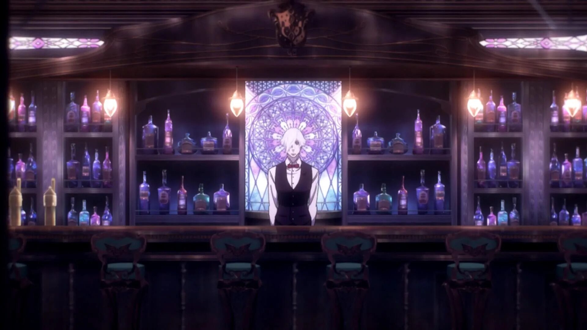 Stand of the bar