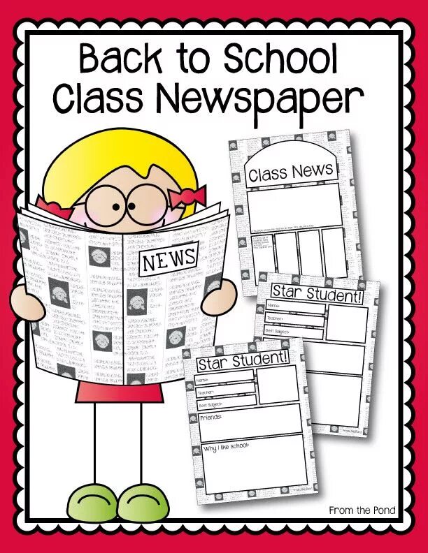 School newspaper. School newspaper ideas. Making School newspaper. Class newspaper.