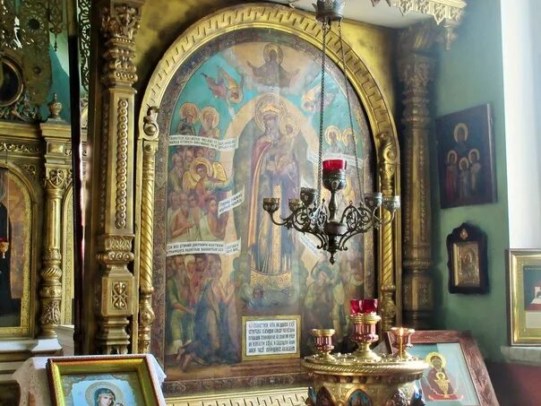Ильинская церковь в можайске внутри фото Московская область Можайский район Ильинская Слобода Церковь Илии Пророка Фотогр
