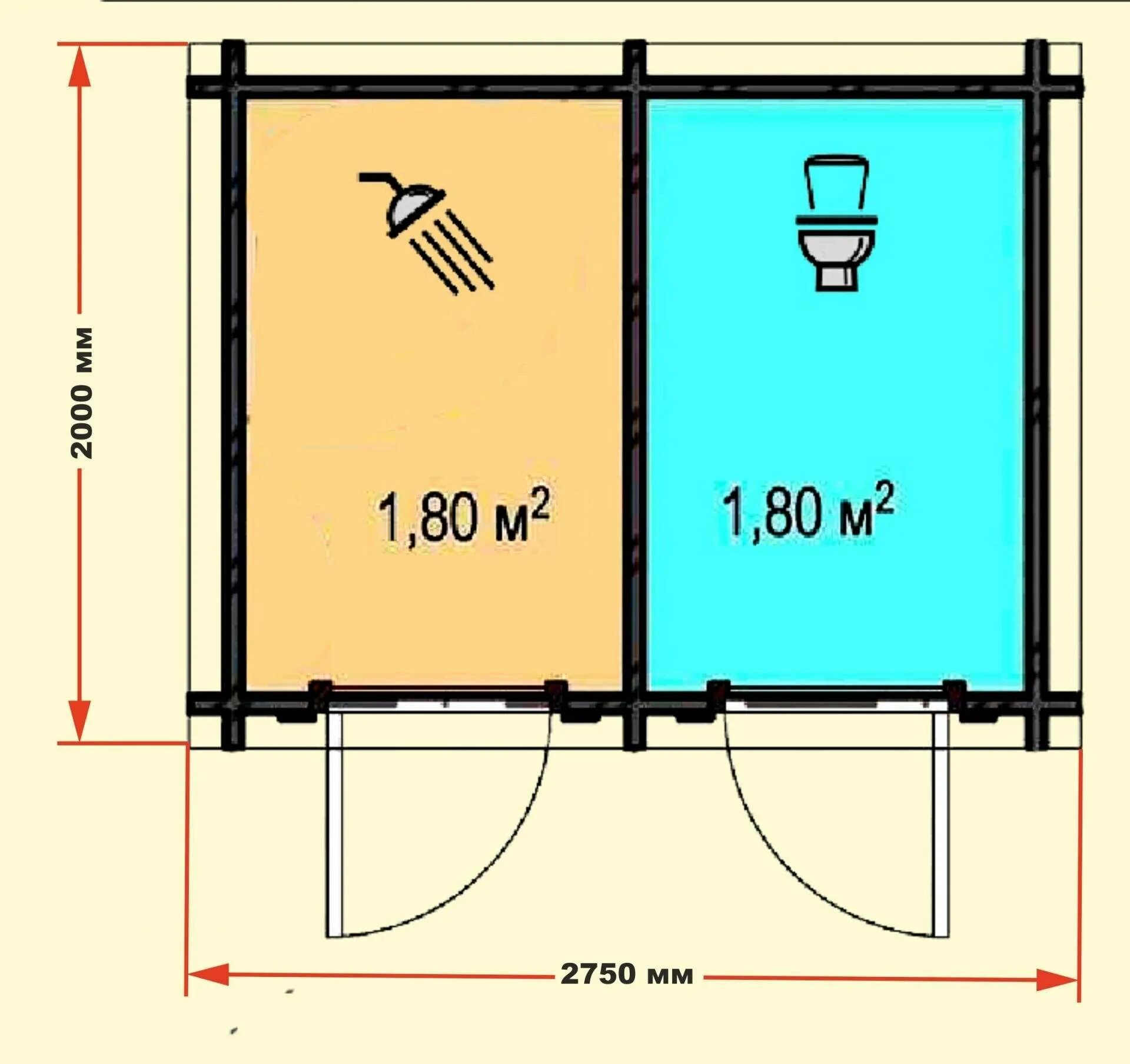 Проект туалета с размерами. Проект душа и туалета на даче схема. Дачный туалет с душем чертежи Размеры.