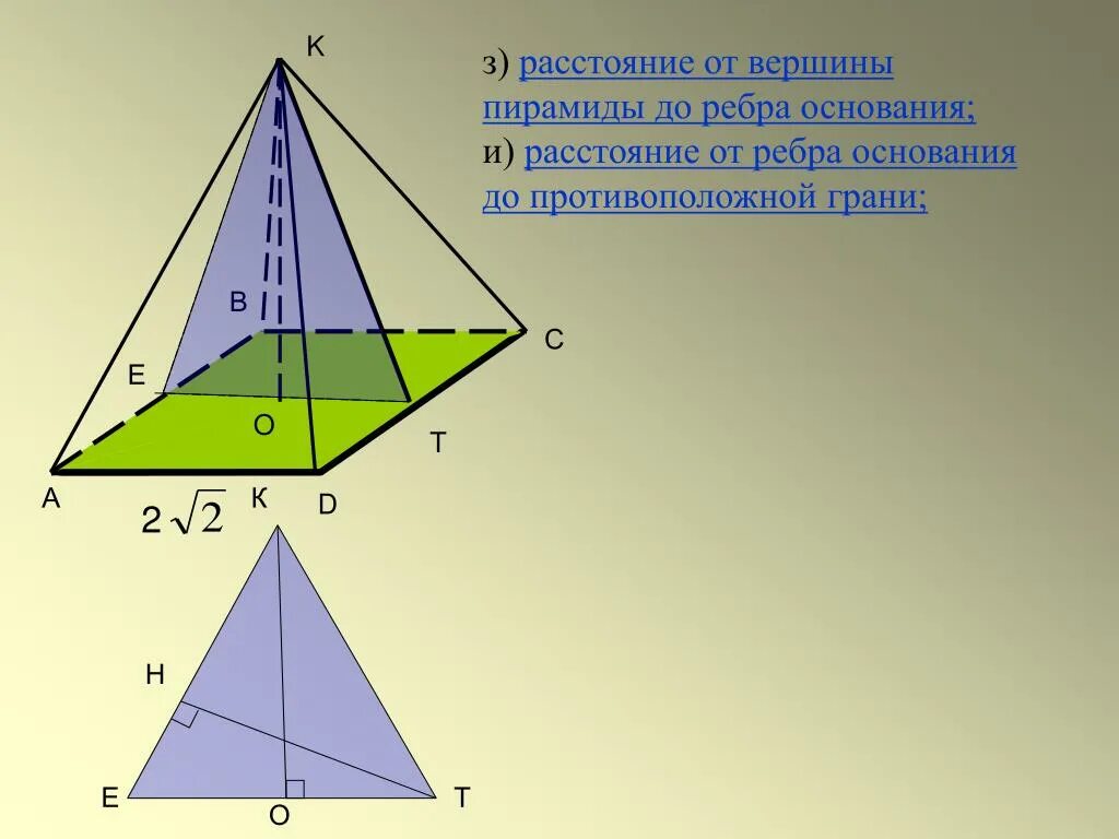Найдите расстояние между противоположными ребрами. Рёбра основания пирамиды. Противолежащие ребра пирамиды. Противоположные грани пирамиды. Противоположные грани пирамиды треугольной.