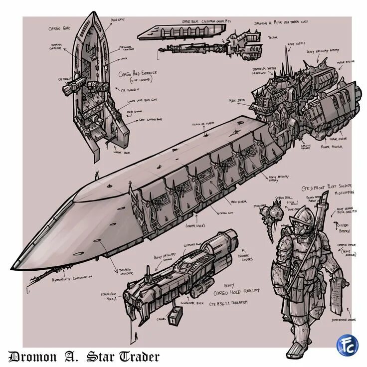 Rogue trader ships
