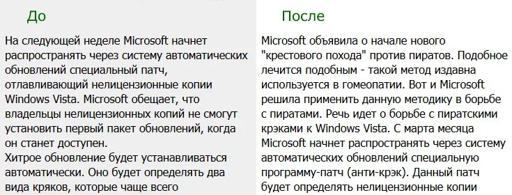 Пример рерайта текста. Рерайт текста пример. рерайтинг примеры. текст для рерайтинга пример.