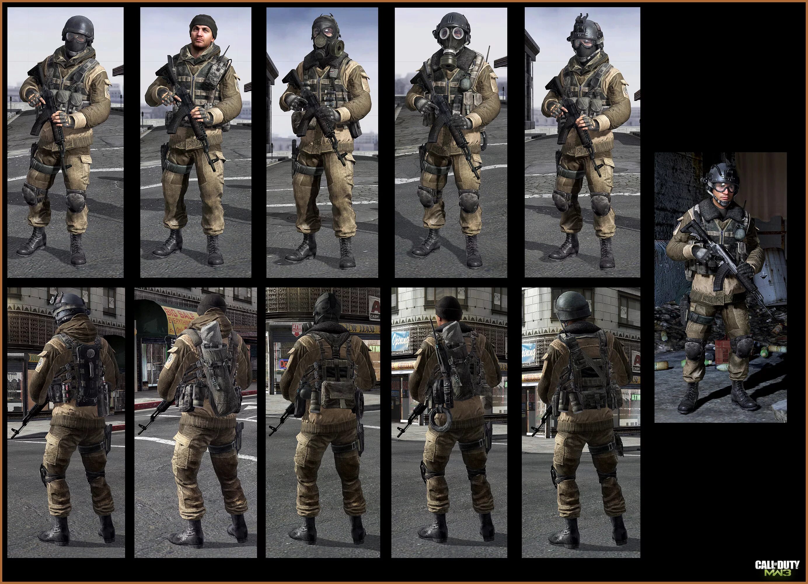 Warzone камуфляж