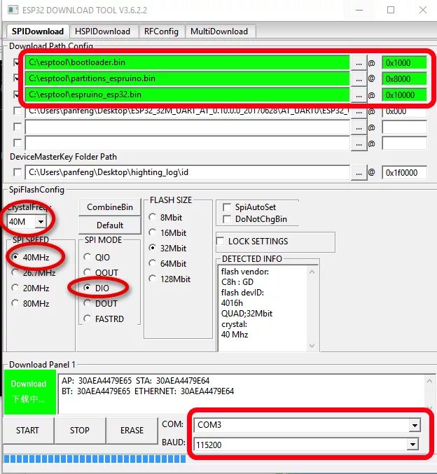 Esp flash tool. Esp32 amperka. esp32 прошивка. esp программа. esp32 download tool.