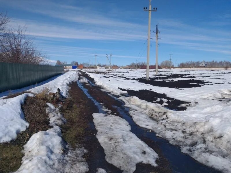 Талые воды с полей