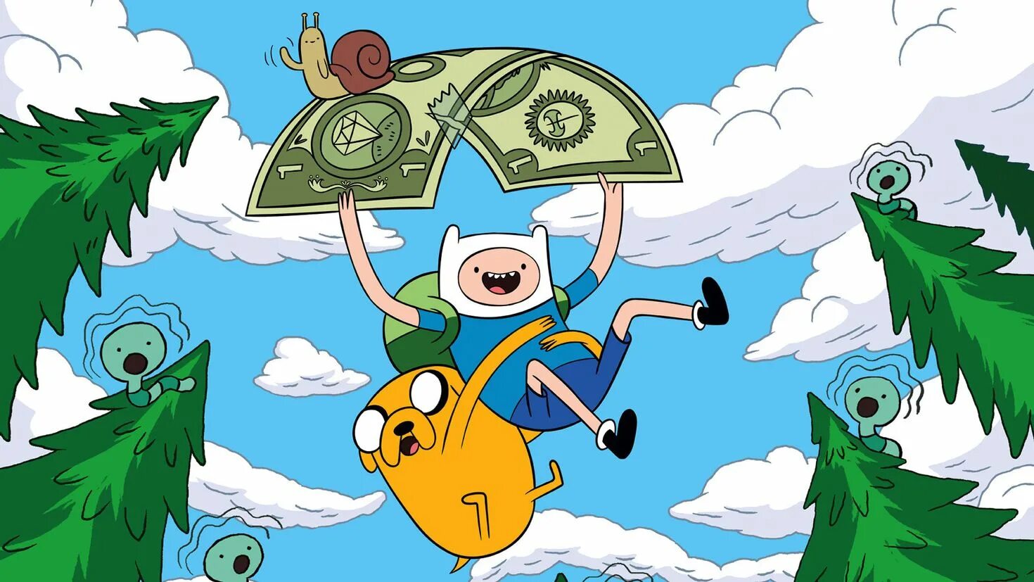 Приключения Финна и Джейка. Adventure time Джейк. Money adventure