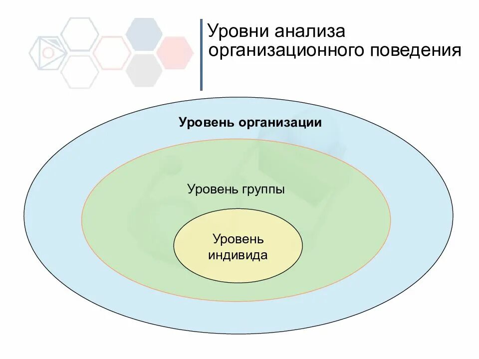 Уровни анализа организационного поведения. Структура организационного поведения. Основные понятия организационного поведения. Факторы определяющие организационное поведение. Модели индивидуального поведения