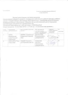 Договор участника аукциона