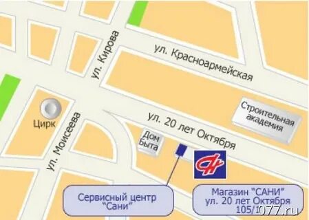 Ул 20 лет октября