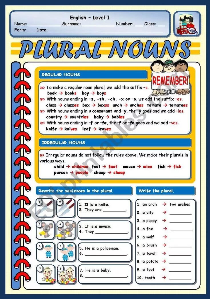 10 rewrite the sentences in the plural. Английский язык write in the plural. regular and irregular plural nouns. plural sentences. rewrite the sentences in the plural.