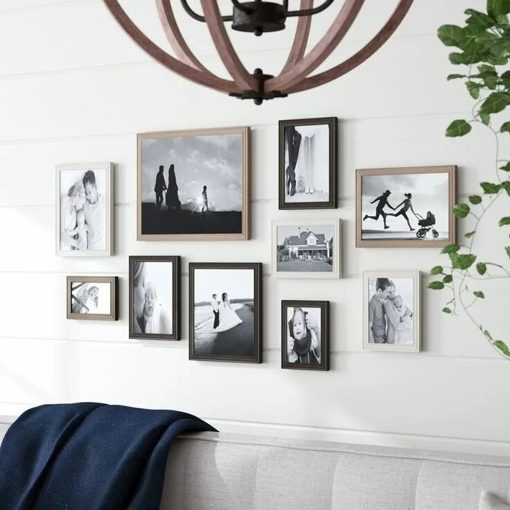 Frame above