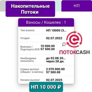Проект поток