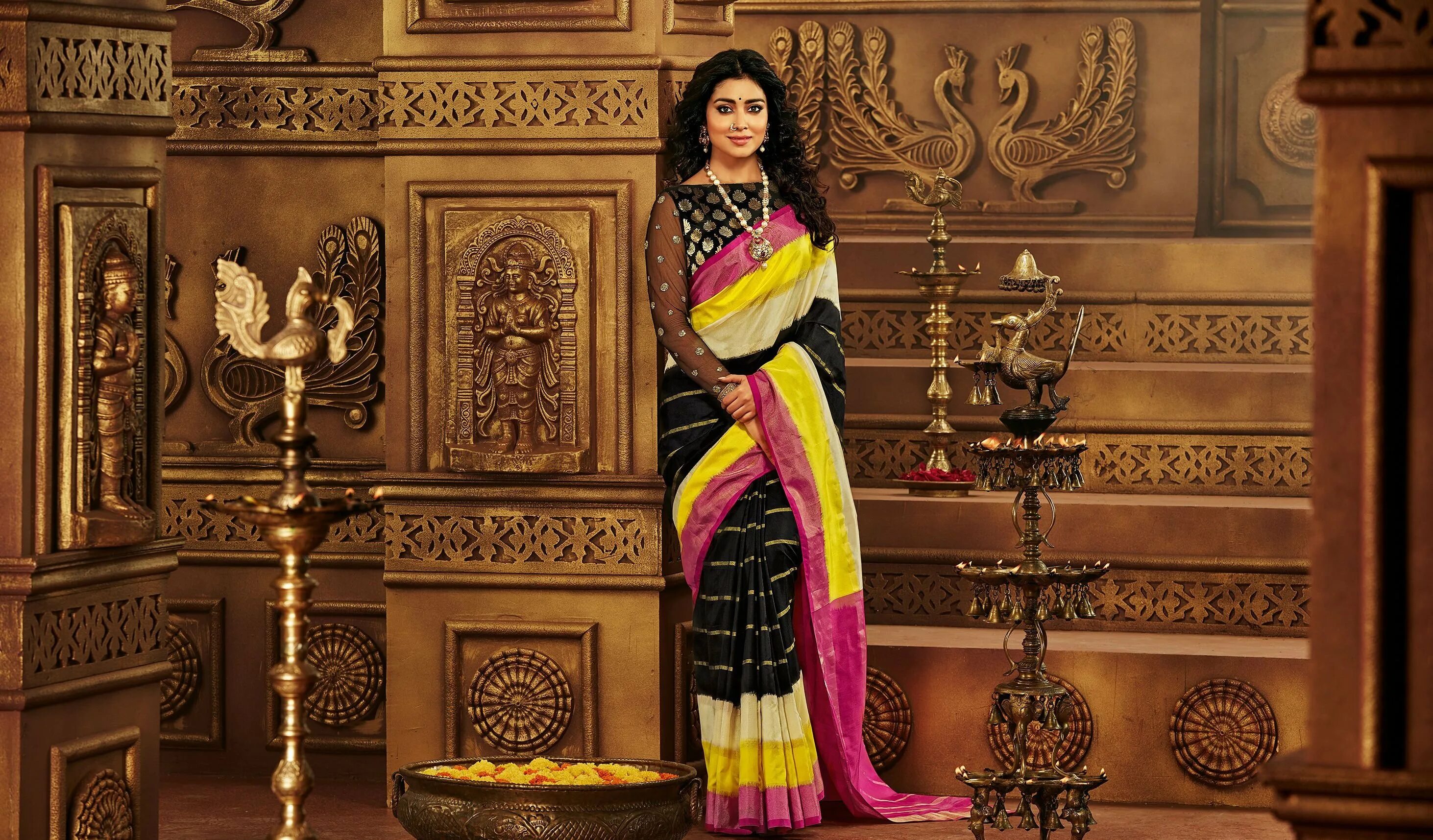 Сар то сари. Шрия саран в сари. индийские сари картинки. saree model. индианка в сари фото.