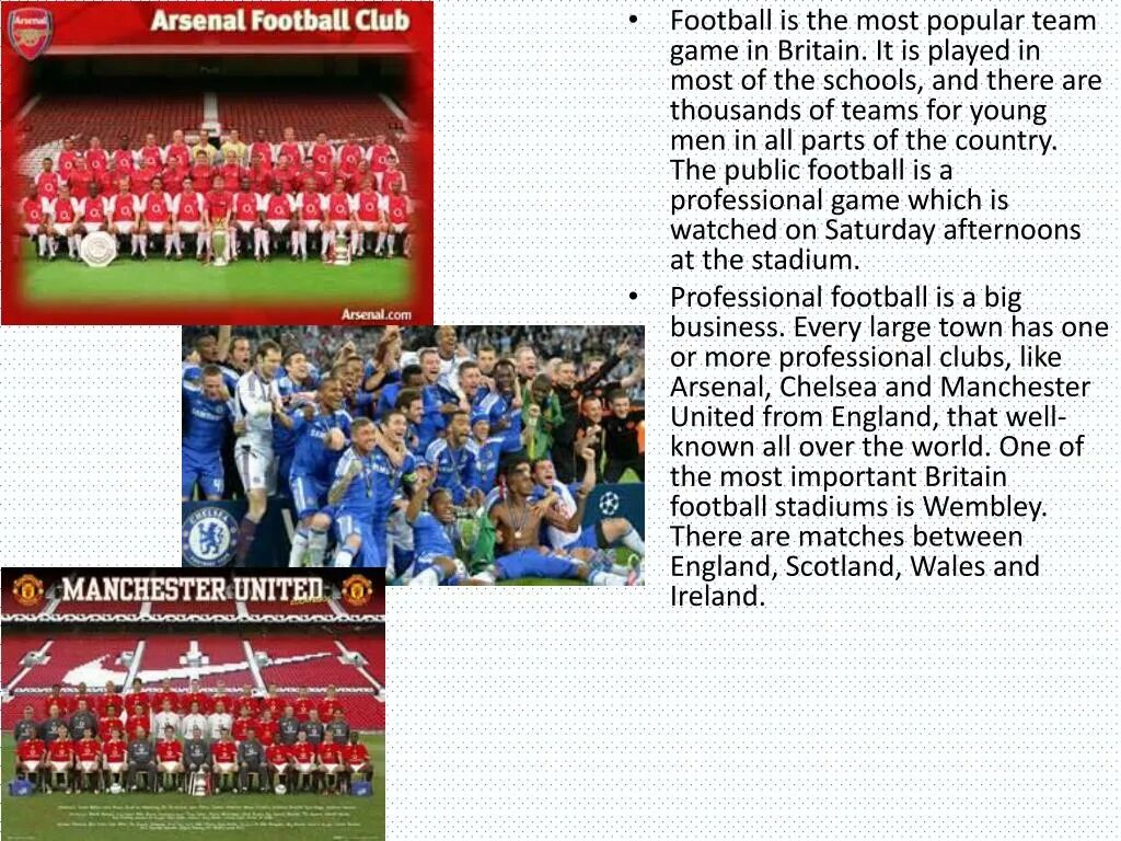 Football is the most popular game in Britain. The most popular Sport in Britain is Football. Popular Sports in great Britain. Sport in great Britain National Sports in great Britain. Football is are a popular sport